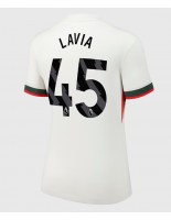 Chelsea Romeo Lavia #45 Vieraspaita Naisten 2025-26 Lyhythihainen